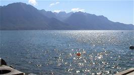 Lake Geneva from Place du Marche, Montreux